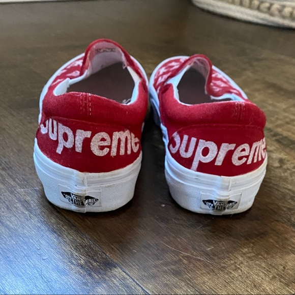 Custom Louis Vuitton x Supreme inspired Vans - Picture 4 of 4